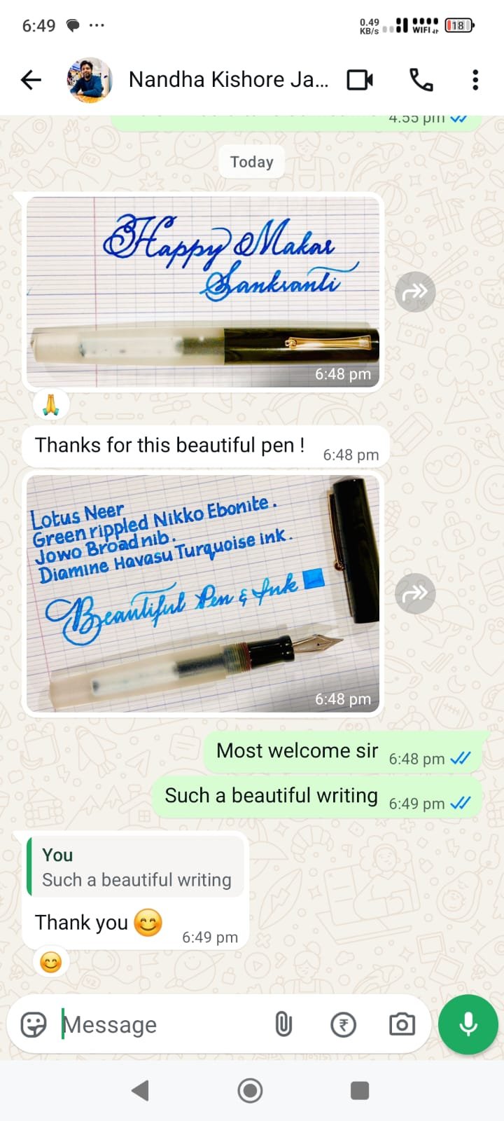 Nandha kishore, Hyderdabad- Lotus Neer review